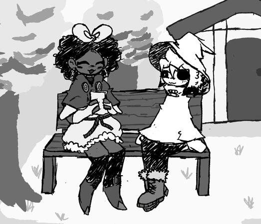 in stars and time art (my only human examples)